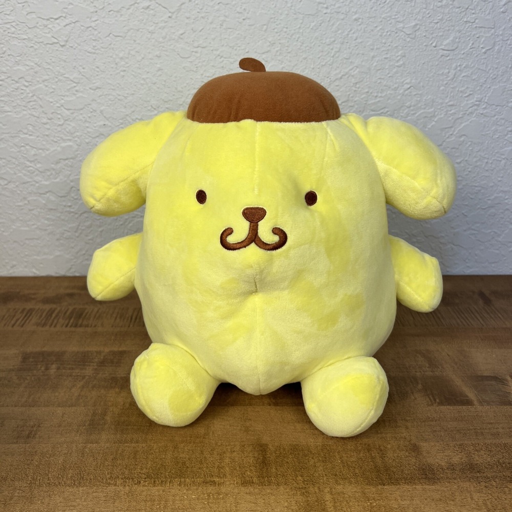Universal Studios Sanrio Pompompurin Large Plush Officially Licensed Hello Kitty